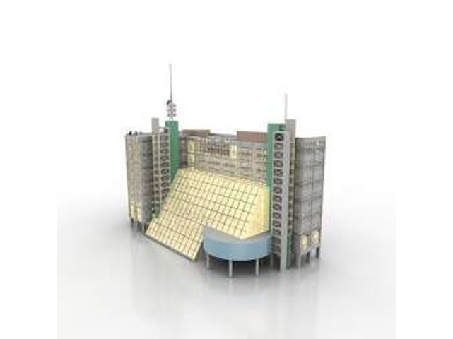 Free Building N6 3D model_1_2 For Architecture 3Ds Max Model Download
